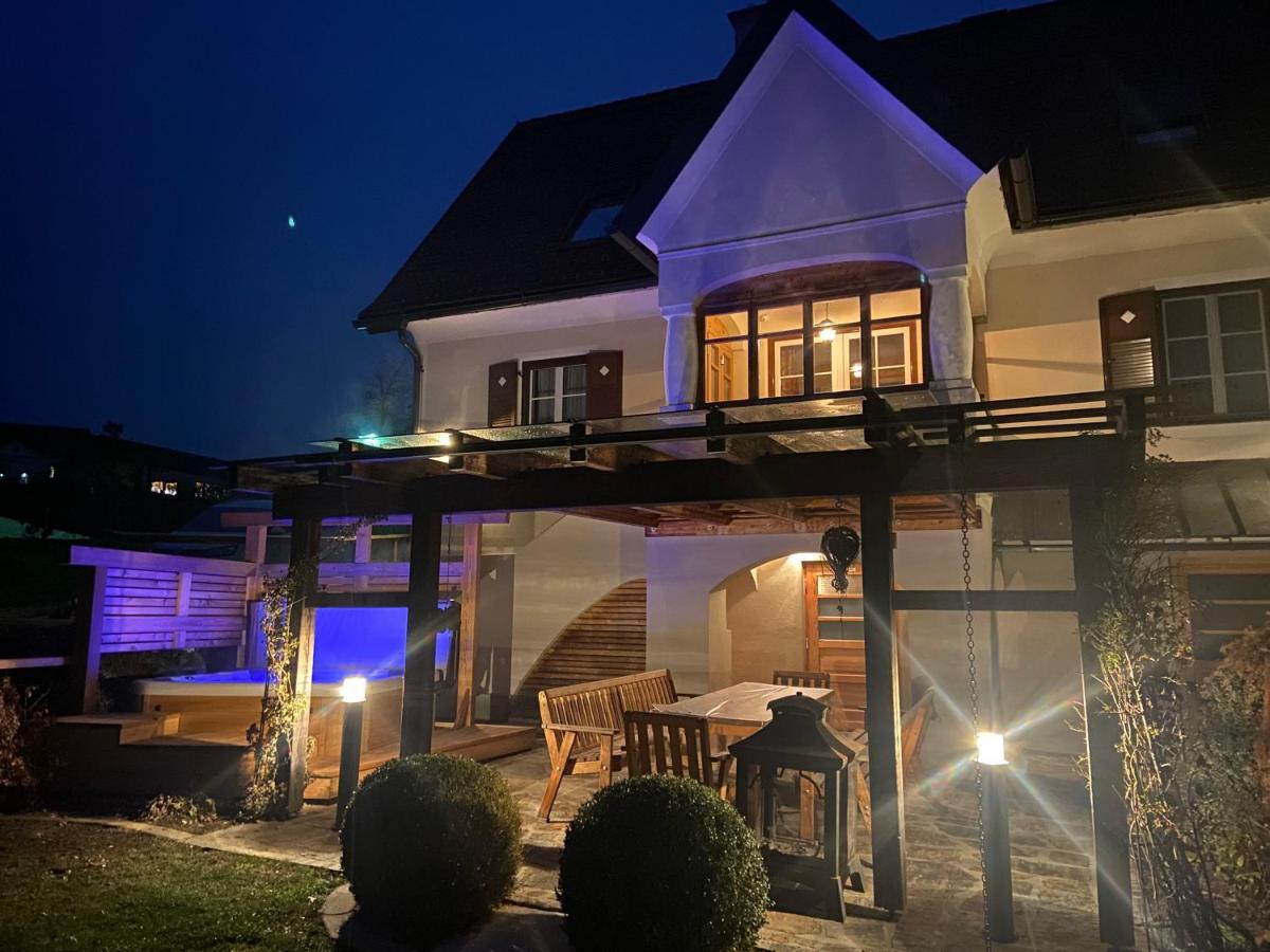 Das "Ferienhaus Eibiswald" Landhaus Refugium Im Schilcherland - Sauna Und Spa Exterior foto