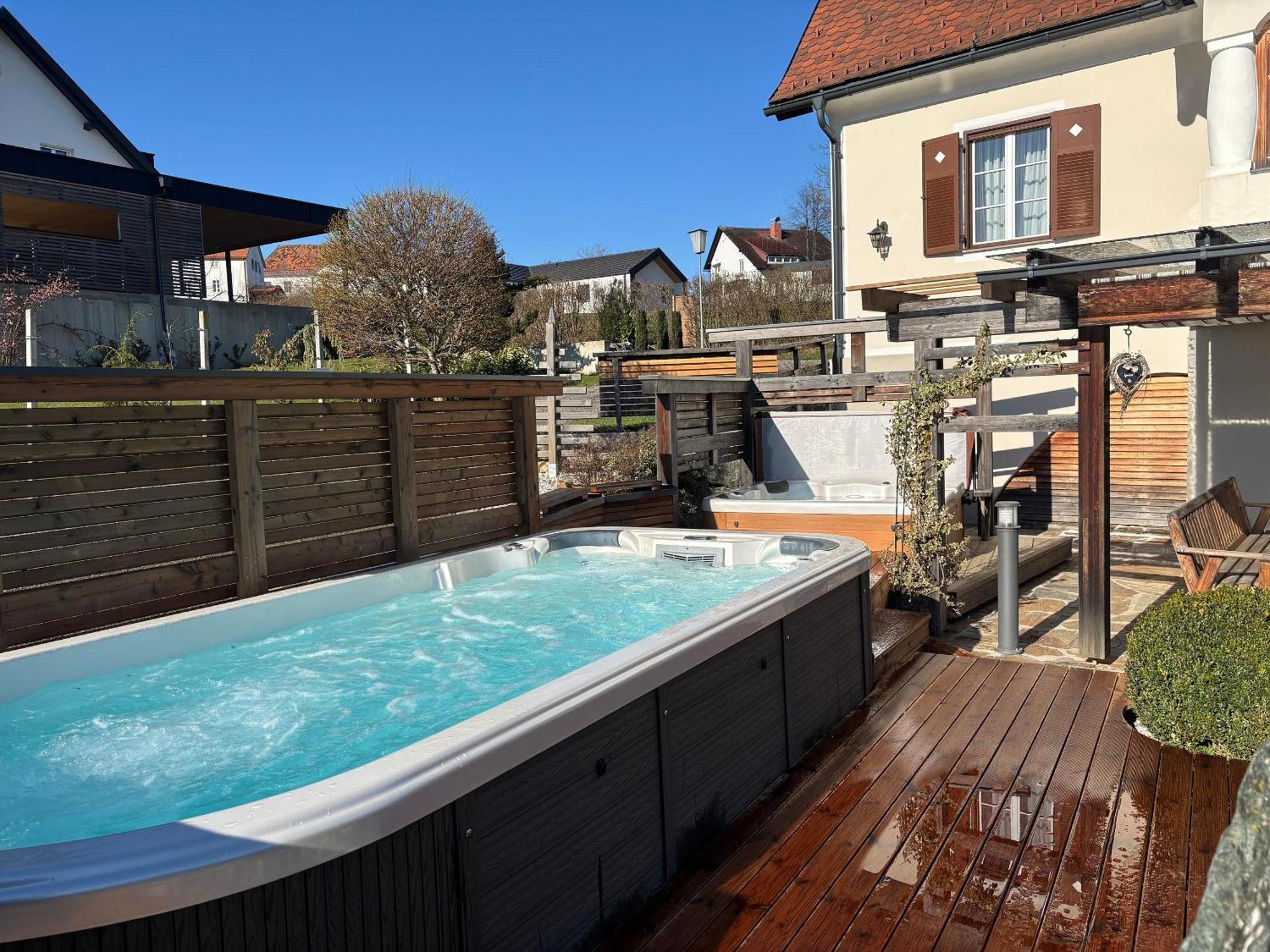 Das "Ferienhaus Eibiswald" Landhaus Refugium Im Schilcherland - Sauna Und Spa Exterior foto